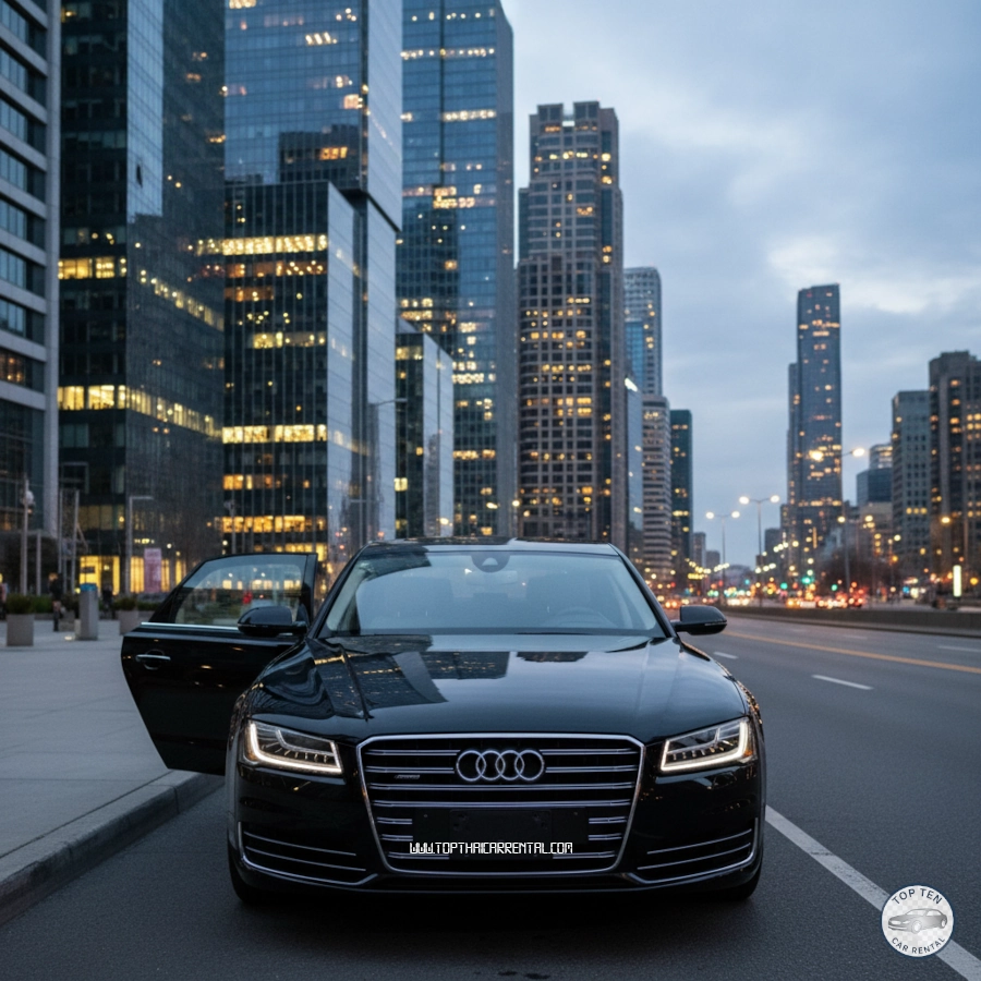 รถเช่าพร้อมคนขับ กรุงเทพAUDI