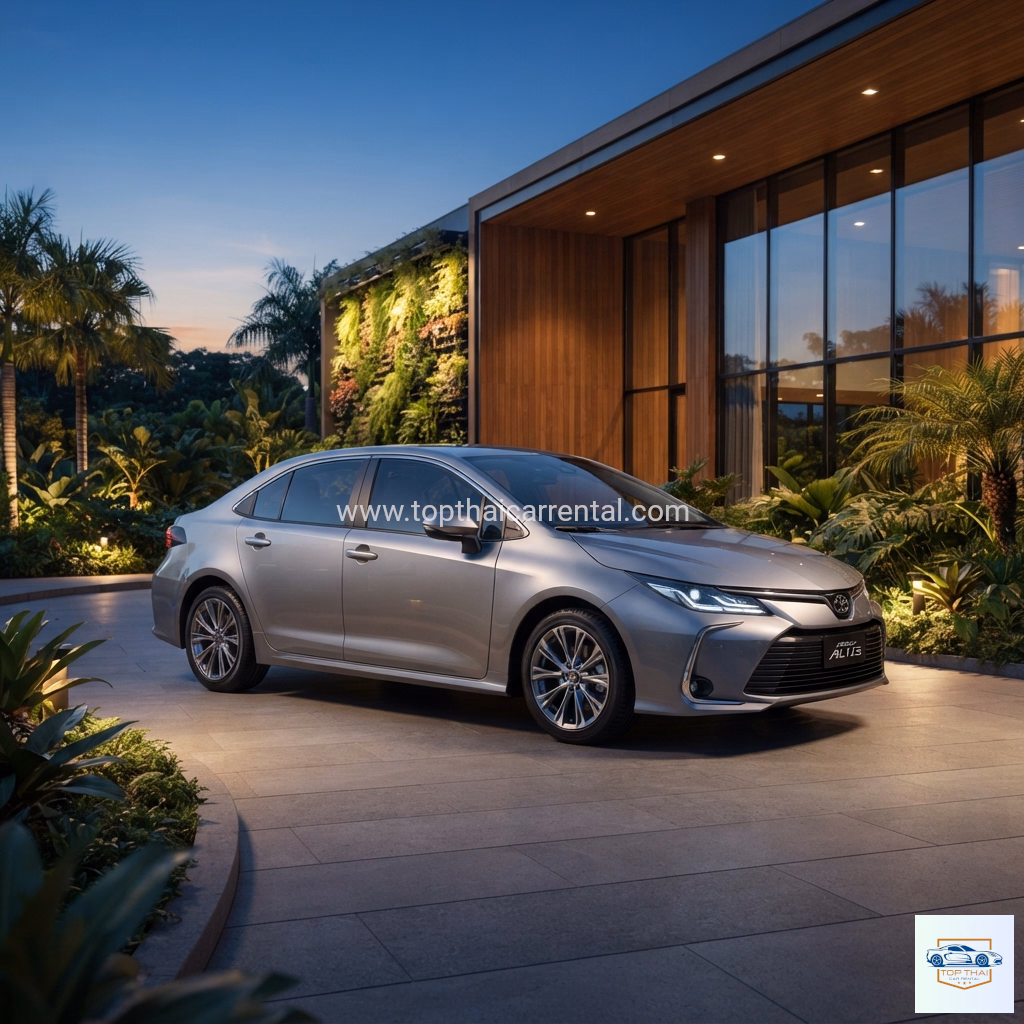 รถเช่าพร้อมคนขับ Toyota Camry รถเก๋ง 5 ที่นั่ง ไซซ์ใหญ่ ราคาพิเศษ ชลบุรี