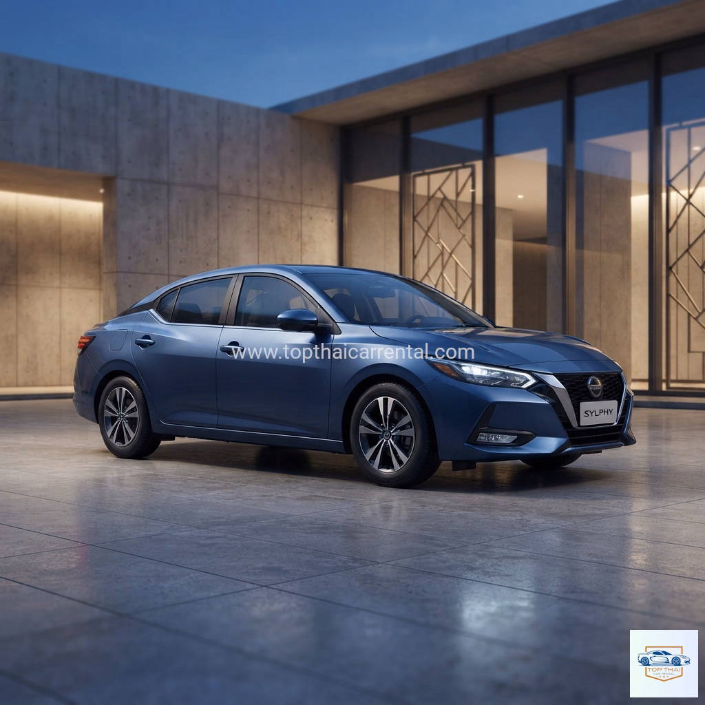 บริการรถเช่าพร้อมคนขับ Nissan Sylphy (รถเก๋ง 5 ที่นั่ง ไซซ์เล็ก) รายเดือนราคาพิเศษ นนทบุรี รถเช่าพร้อมคนขับ Nissan Sylphy รถเก๋ง 5 ที่นั่ง ไซซ์เล็ก ราคาพิเศษ นนทบุรี